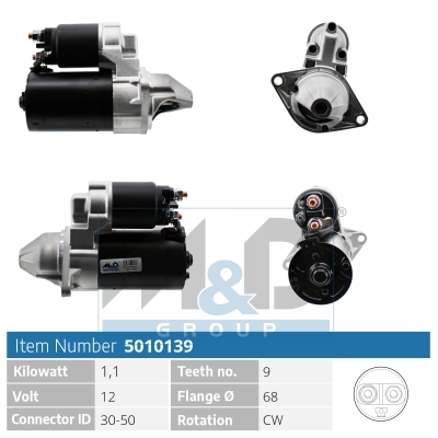 [5010139] Starter motor
