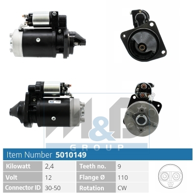 [5010149] Starter motor