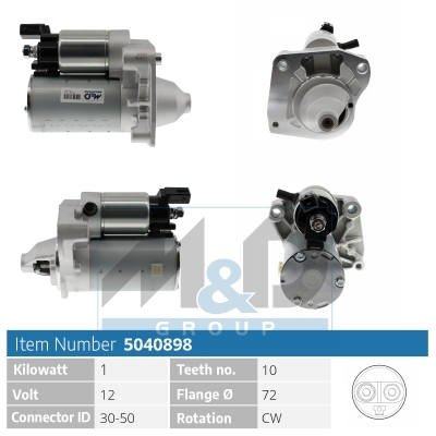 [5040898] Starter motor