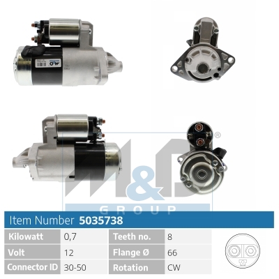 [5035738] Starter motor