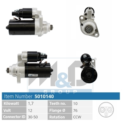 [5010140] Starter motor