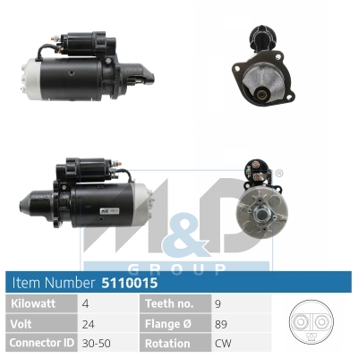 [5110015] Starter motor