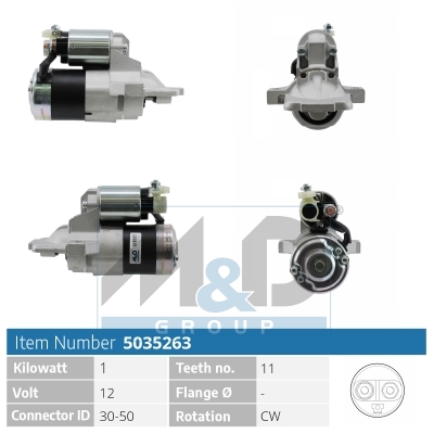 [5035263] Starter motor