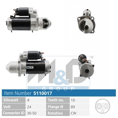 [5110017] Starter motor