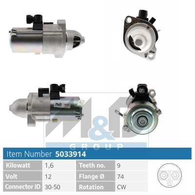 [5033914] Starter motor