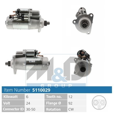 [5110029] Starter motor