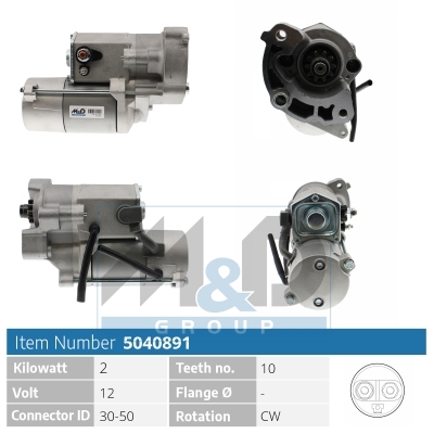 [5040891] Starter motor
