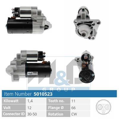 [5010523] Starter motor