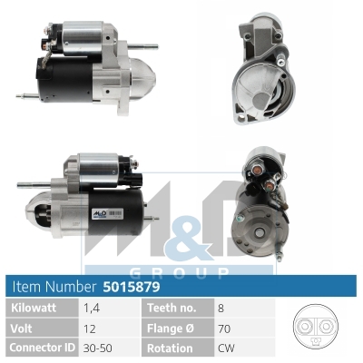 [5015879] Starter motor