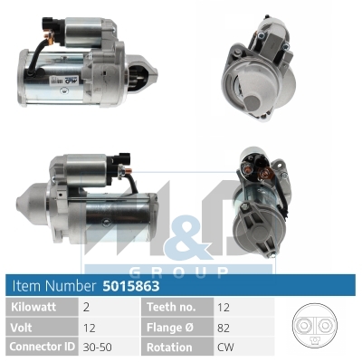 [5015863] Starter motor