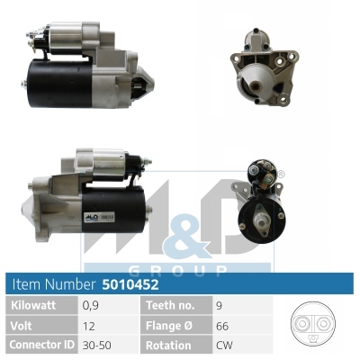 [5010452] Starter motor