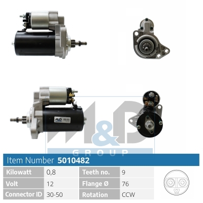 [5010482] Starter motor