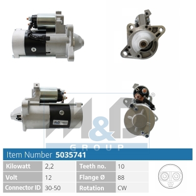 [5035741] Starter motor