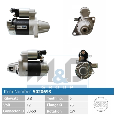 [5020693] Starter motor