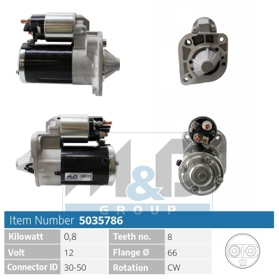 [5035786] Starter motor