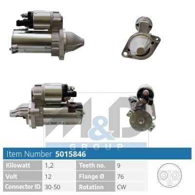 [5015846] Starter motor