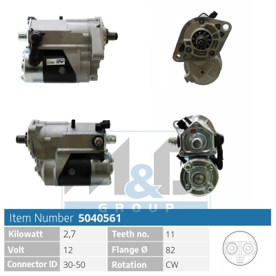 [5040561] Starter motor