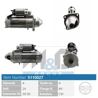 [5110027] Starter motor