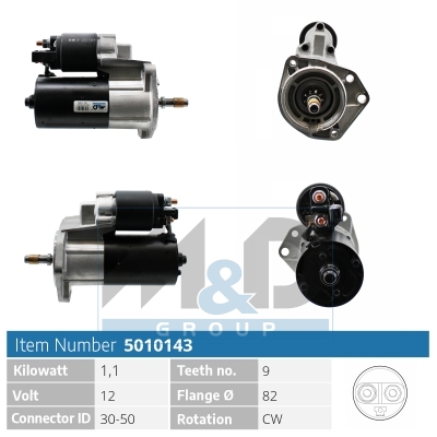 [5010143] Starter motor