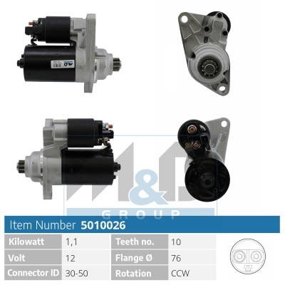 [5010026] Starter motor