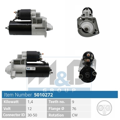 [5010272] Starter motor