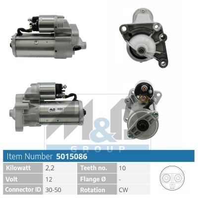 [5015086] Starter motor