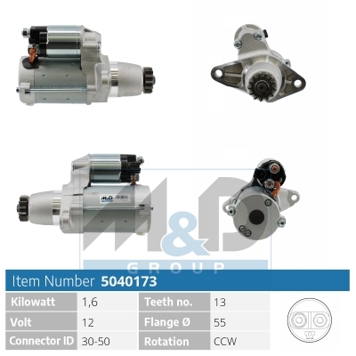 [5040173] Starter motor