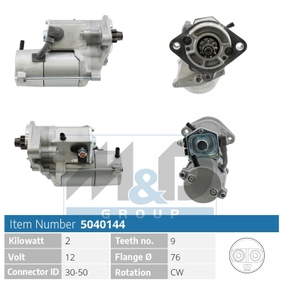 [5040144] Starter motor
