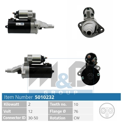 [5010232] Starter motor