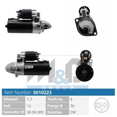 [5010223] Starter motor