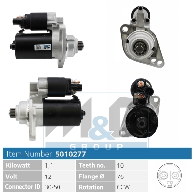 [5010277] Starter motor