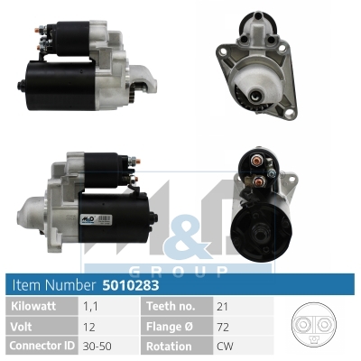 [5010283] Starter motor