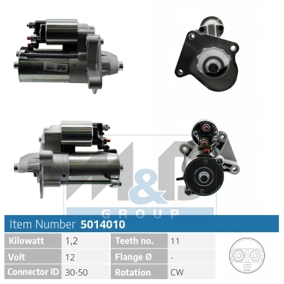 [5014010] Starter motor