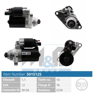 [5015125] Starter motor