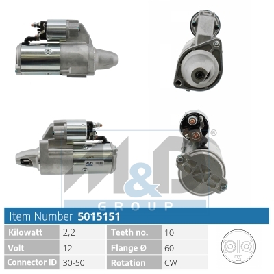 [5015151] Starter motor