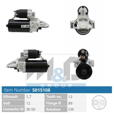 [5015108] Starter motor