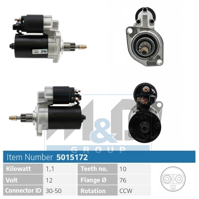 [5015172] Starter motor