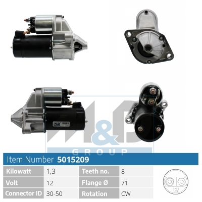 [5015209] Starter motor