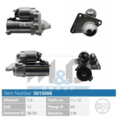 [5015008] Starter motor