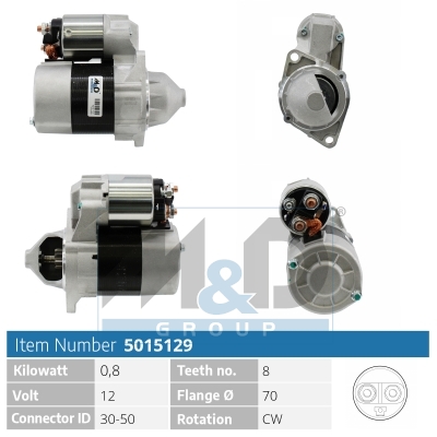 [5015129] Starter motor
