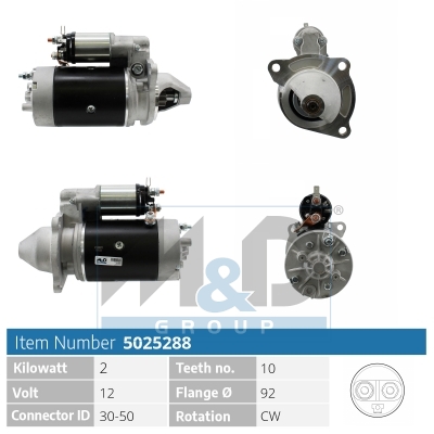 [5025288] Starter motor