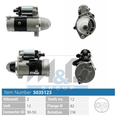[5035123] Starter motor