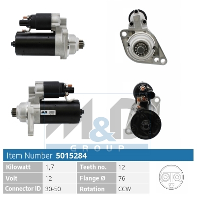[5015284] Starter motor