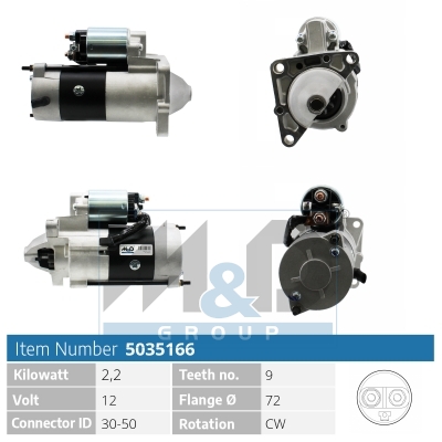 [5035166] Starter motor