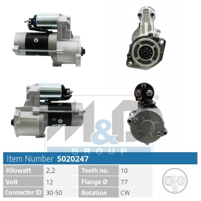 [5020247] Starter motor