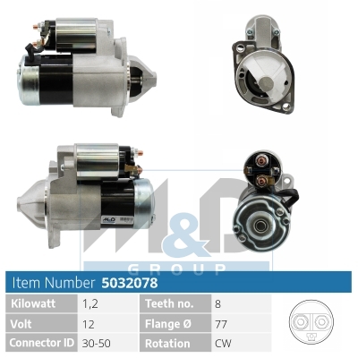 [5032078] Starter motor