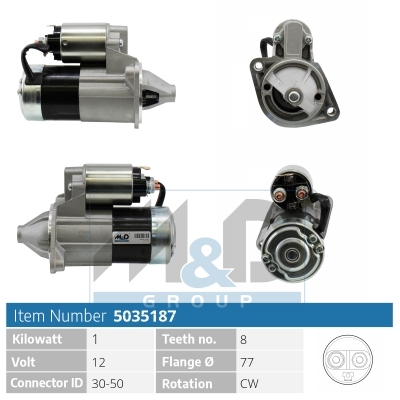 [5035187] Starter motor