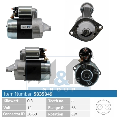 [5035049] Starter motor