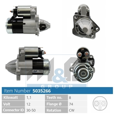 [5035266] Starter motor