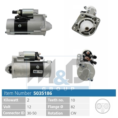 [5035186] Starter motor